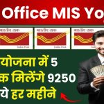 Post Office Yojana: हर महीने मिलेगा ₹9250 का प्रॉफिट, पोस्ट ऑफिस की MIS योजना में