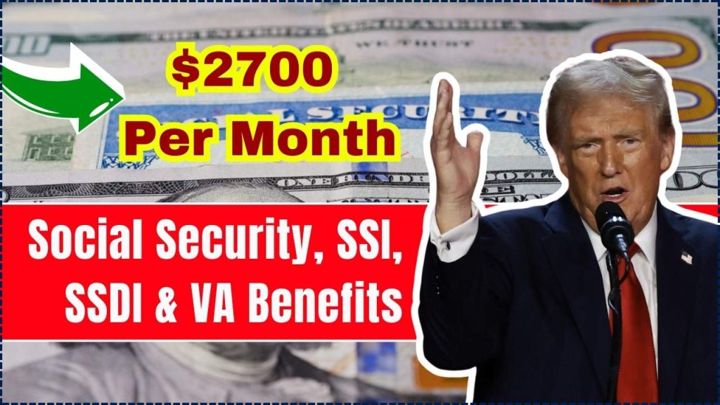 $2700 Per Month for Social Security