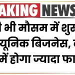 Business Idea: किसी भी मौसम में शुरू करें ये 4 यूनिक बिजनेस, कम खर्चे में होगा ज्यादा फायदा