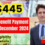 $445 Family Benefit Payment for December 2024