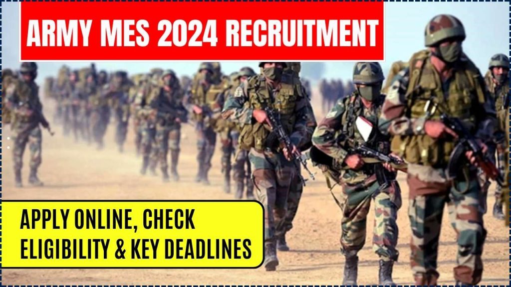 Army MES 2024 Recruitment