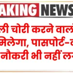 बिजली चोरी करने वालों को नहीं मिलेगा, पासपोर्ट-वीजा, कहीं नौकरी भी नहीं लगेगी