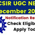 CSIR UGC NET December 2024