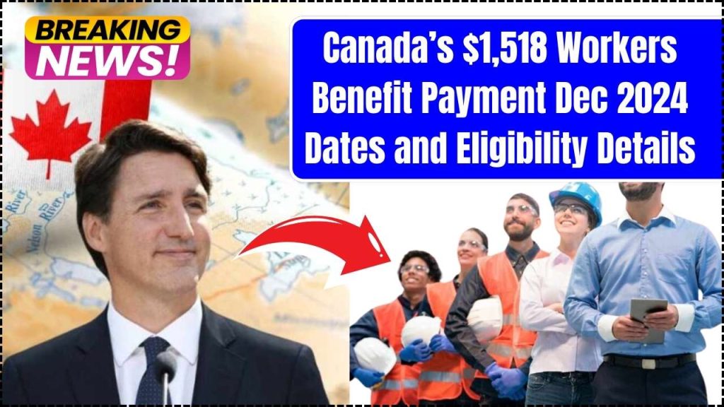 Canada’s $1,518 Workers Benefit Payment