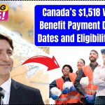 Canada’s $1,518 Workers Benefit Payment