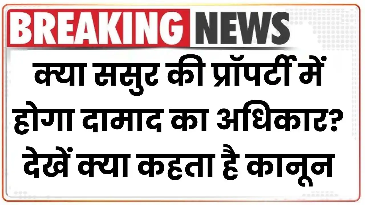 High Court: क्या ससुर की प्रॉपर्टी में होगा दामाद का अधिकार? देखें क्या कहता है कानून