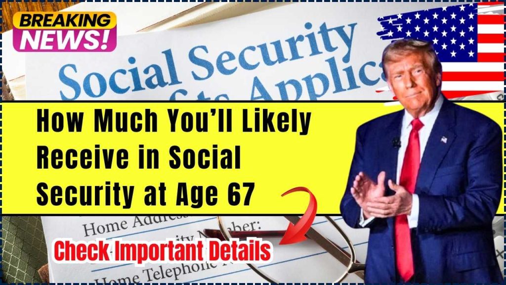 How Much You’ll Likely Receive in Social Security at Age 67