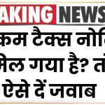 अगर मिल गया है Income tax notice, तो ऐसे दें जवाब, देखें पूरी जानकारी