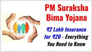 Know About PM Suraksha Bima Yojana