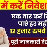 LIC Scheme: एक बार करें निवेश और पाएं हर महीने 12 हजार रुपये पेंशन