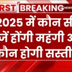 New Year 2025 Price Changes: कौन सी चीजें होंगी महंगी और कौन होगी सस्ती, देखें पूरी जानकारी