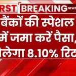 इन बैंकों की स्पेशल FD में जमा करें पैसा, मिलेगा गारंटी के साथ 8.10% रिटर्न