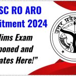 UPPSC RO ARO Recruitment 2024