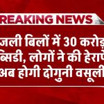 बिजली बिलों में 30 करोड़ की सब्सिडी, लोगों ने कर दी हेराफेरी, अब होगी दोगुनी वसूली..