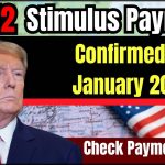 $1312 Stimulus Payment Confirmed for January 2025