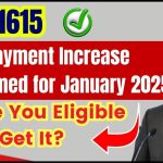 $1615 OAS Payment Increase Confirmed for January 2025