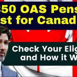 $1850 OAS Pension Boost for Canadians