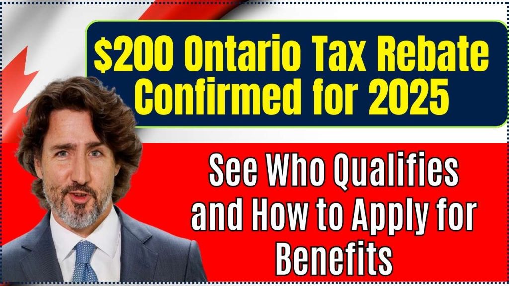 $200 Ontario Tax Rebate