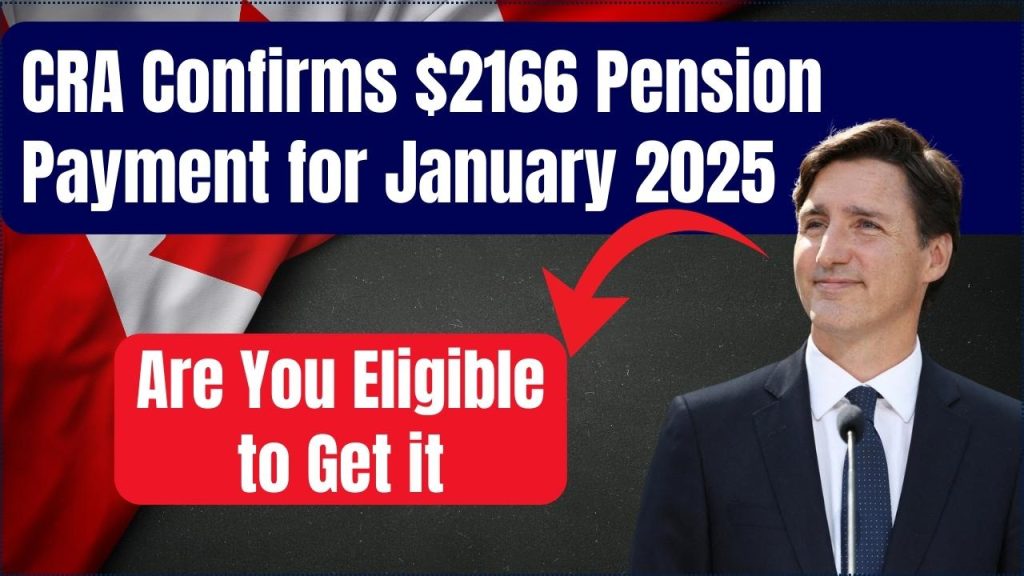 $2166 Pension Payment for January 2025