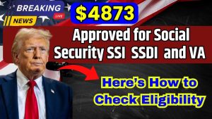 $4873 Approved for Social Security