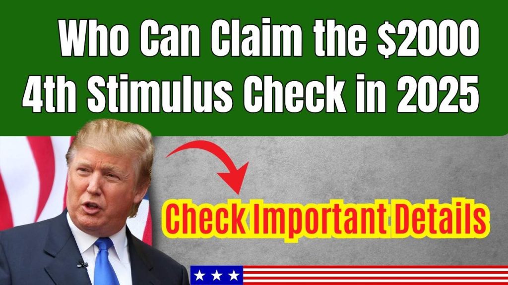 4th Stimulus Check in 2025