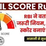 CIBIL Score: RBI ने बताएं 6 जरूरी नियम, अच्छे सिबिल स्कोर के लिए जानें जानकारी