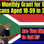 Monthly Grant for South Africans