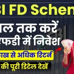 SBI FD Scheme: 3 साल के निवेश पर पाएं 6.90 लाख रुपये से अधिक, देखें स्कीम की पूरी जानकारी