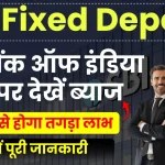 SBI Fixed Deposit: अब मिलेगा ज्यादा ब्याज, देखें कब से लागू हो जाएगी नई दरें