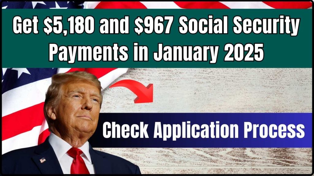 Social Security Payments in January 2025